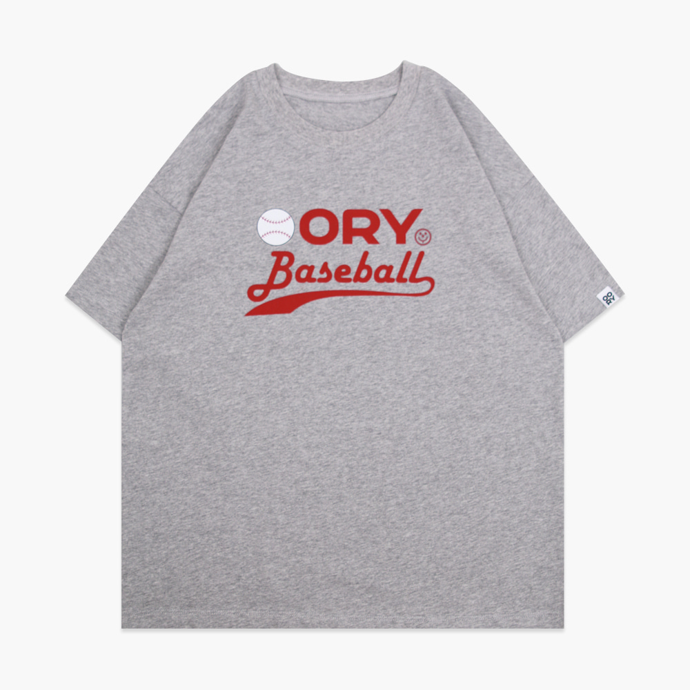 OORY Baseball t-shirt - gray