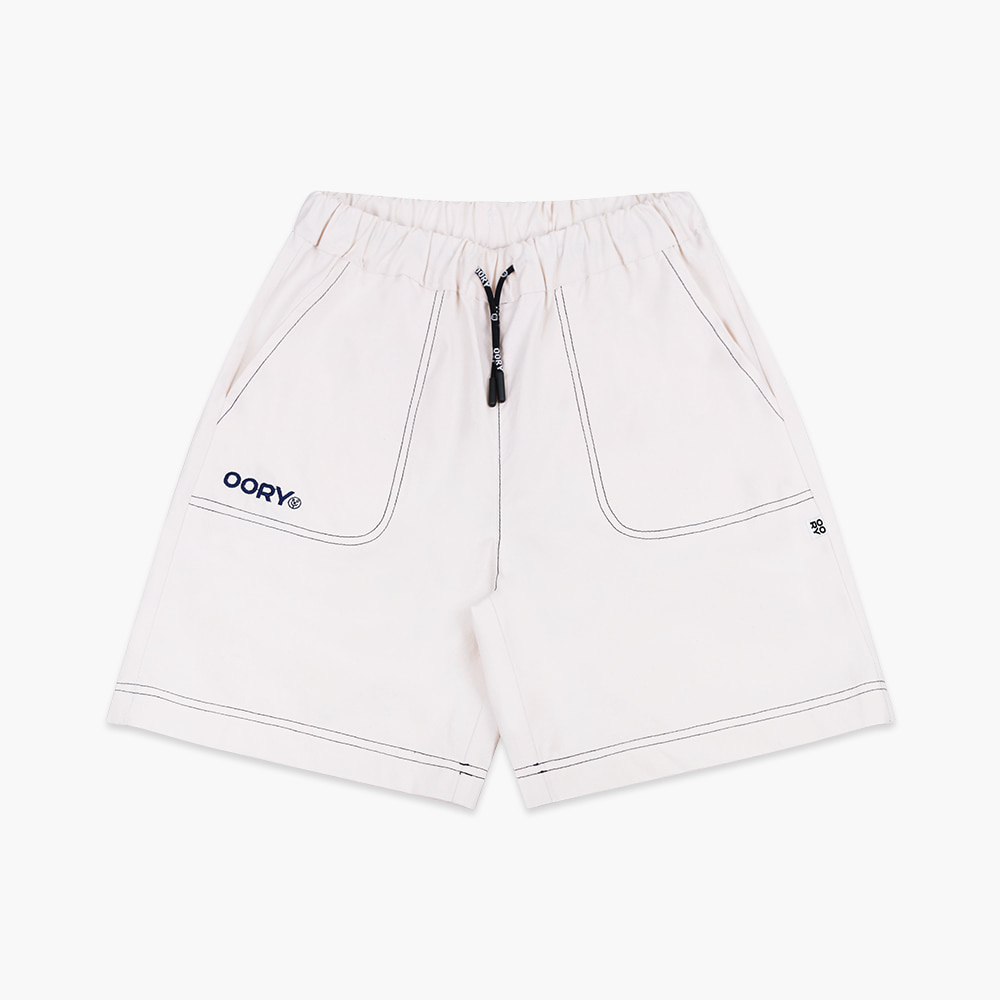 22 S/S Pocket shorts - ivory ( 2차 입고, 당일 발송 )
