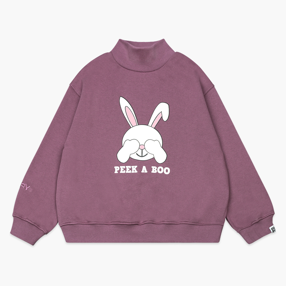 22 F/W OORY Bunny half neck sweatshirt ( 2차 입고, 당일 발송 )