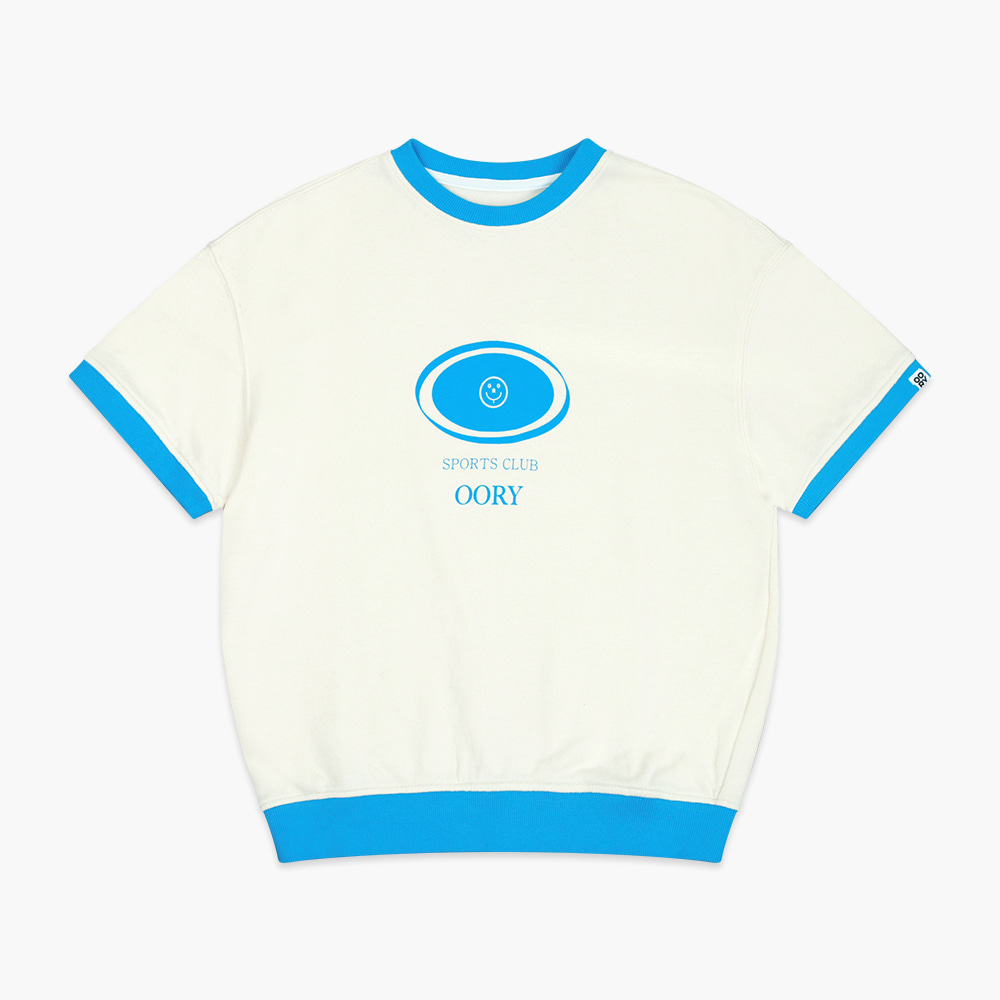 23 S/S OORY Sports club short sleeve t-shirt - blue ( 3월 29일 오전 11시 오픈 )