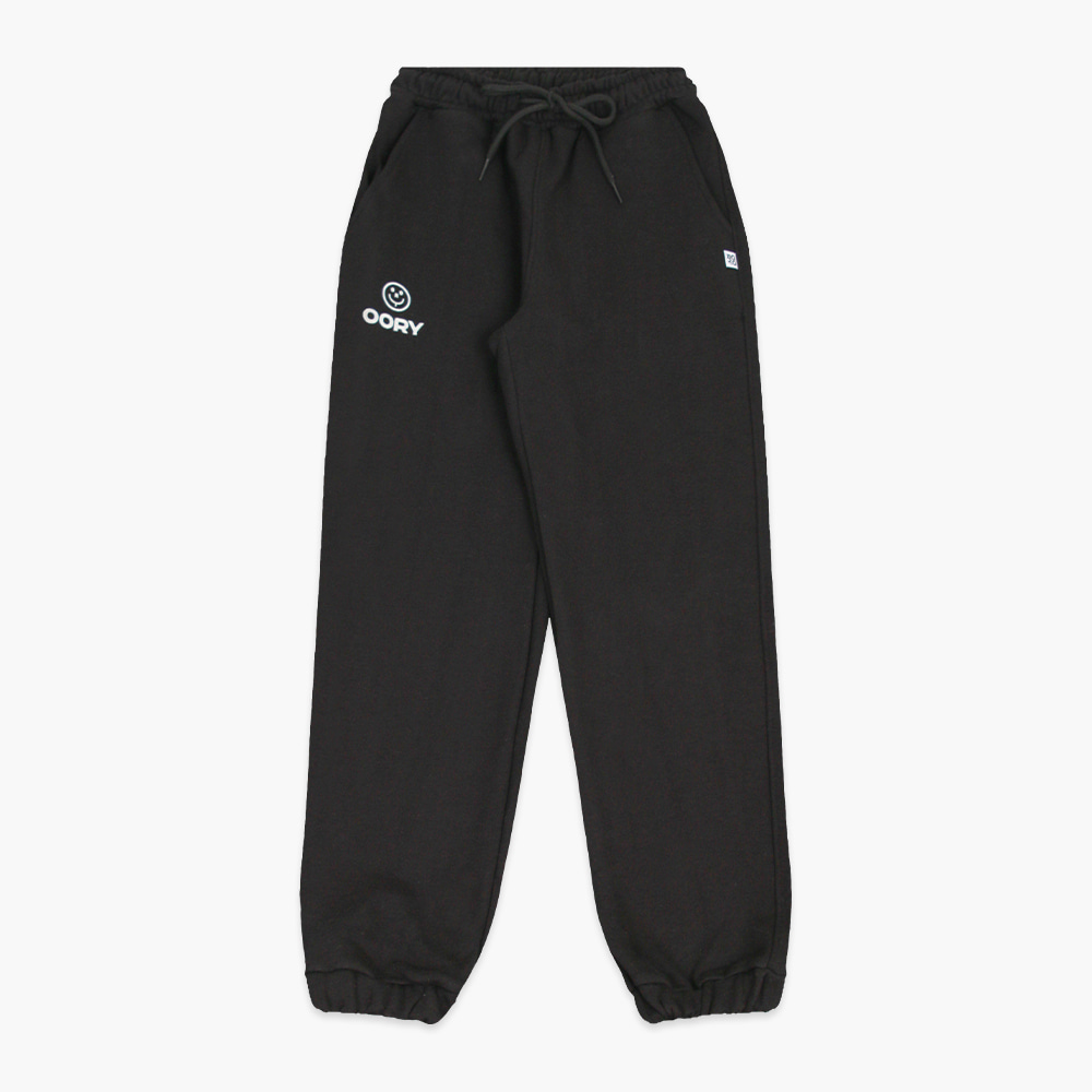 OORY Logo jogger pants - black ( 3차 입고, 당일 발송 )