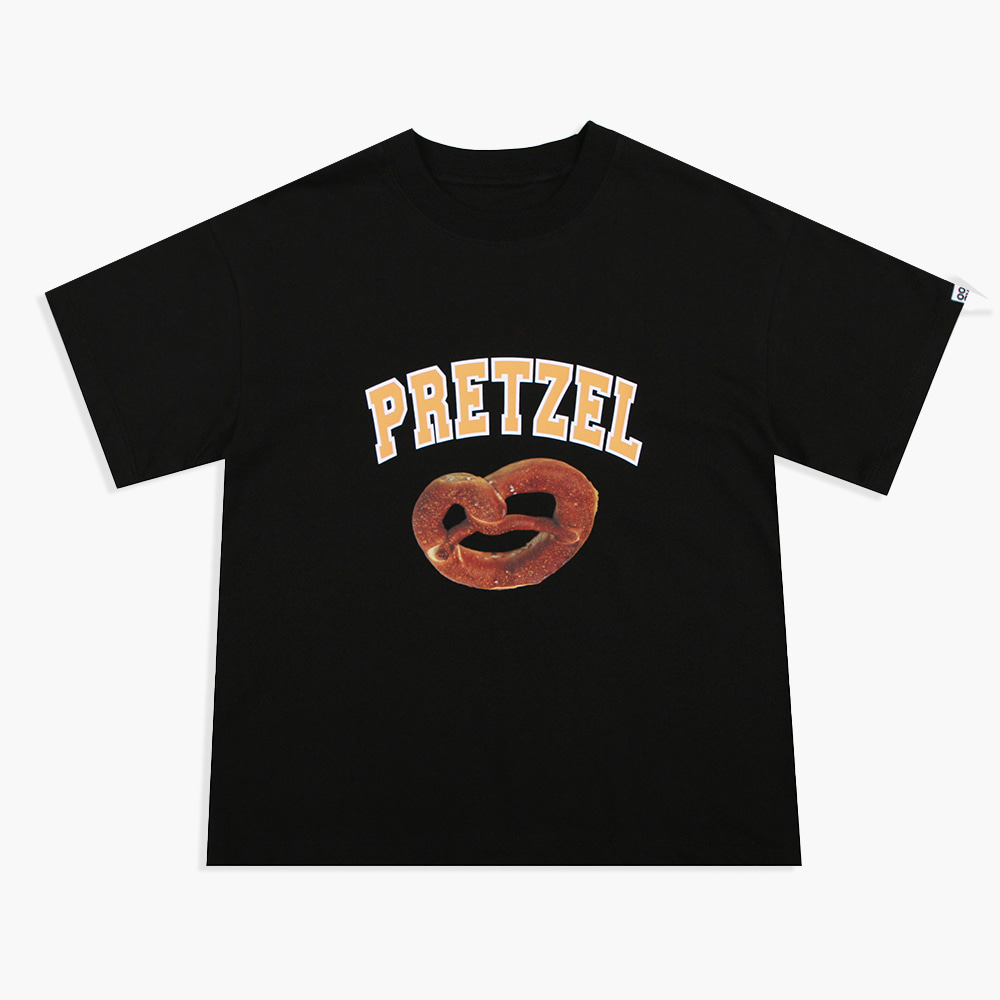 22 S/S OORY Pretzel t-shirt - black ( 2차 입고, 당일 발송 )